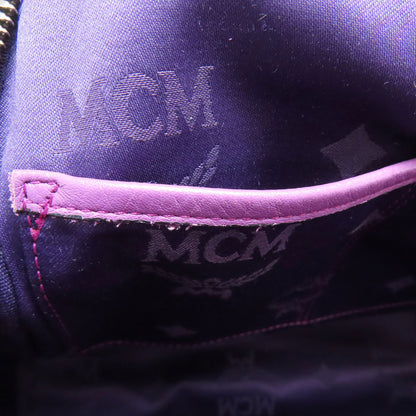 MCM All-over pattern studs Backpack Â· Daypack PVC Ladies [Used]