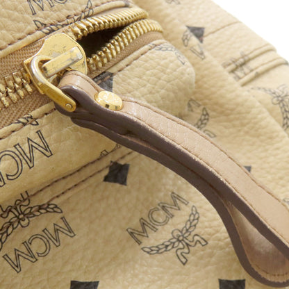 MCM All-over pattern studs Backpack Â· Daypack PVC Ladies [Used]