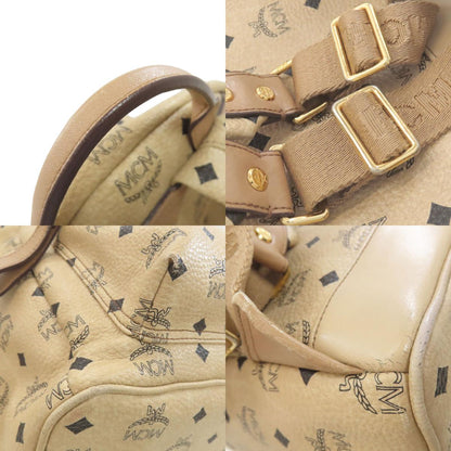 MCM All-over pattern studs Backpack Â· Daypack PVC Ladies [Used]