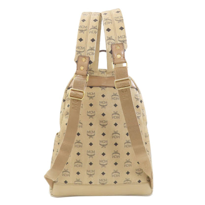 MCM All-over pattern studs Backpack Â· Daypack PVC Ladies [Used]