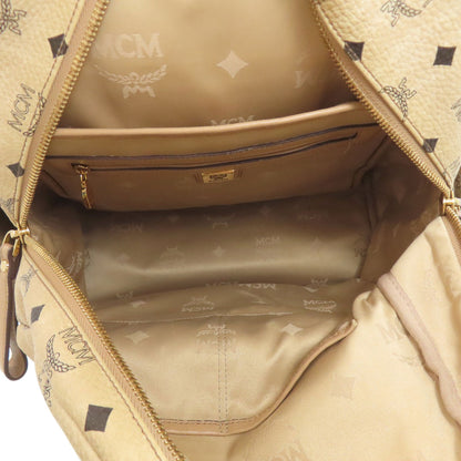 MCM All-over pattern studs Backpack Â· Daypack PVC Ladies [Used]