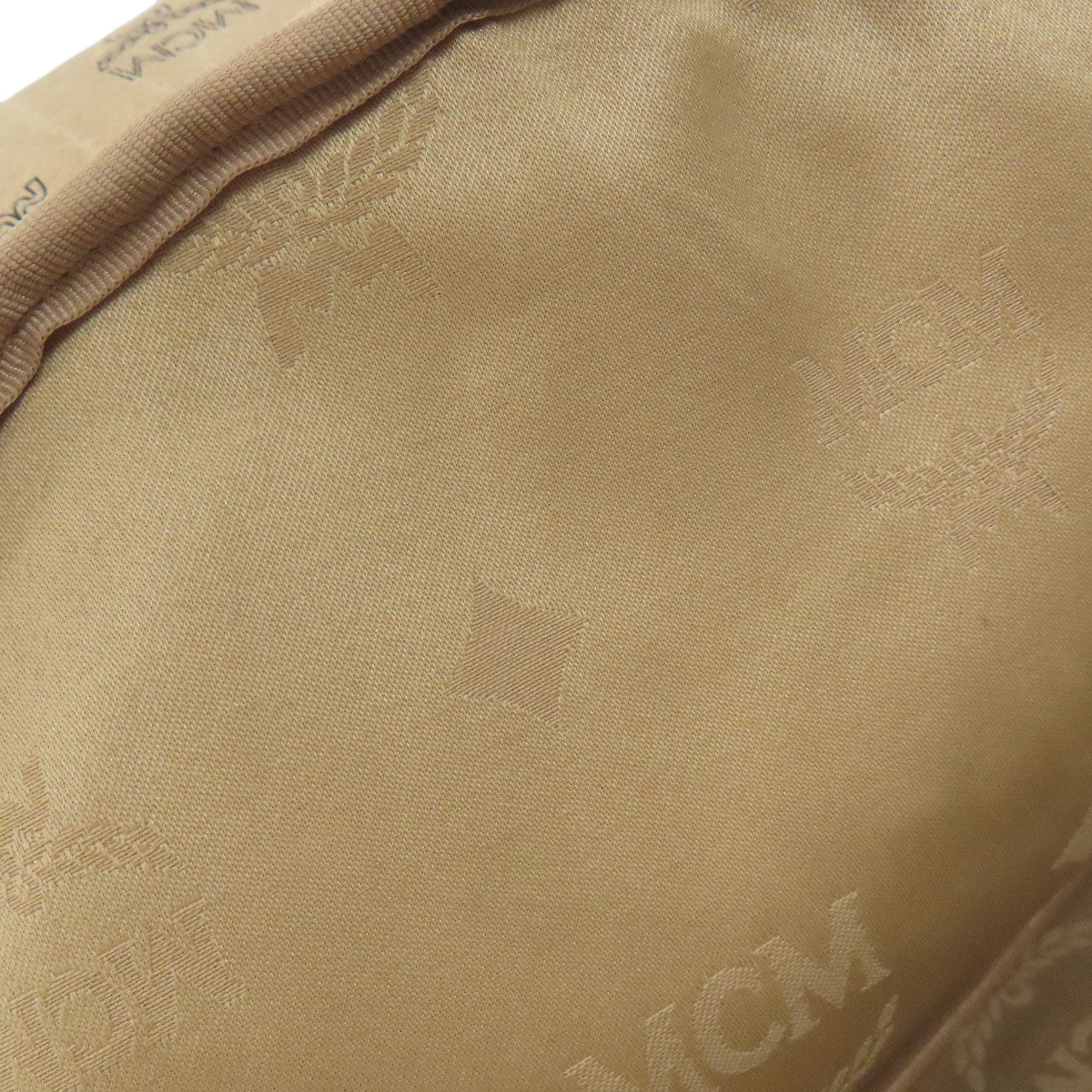 MCM All-over pattern studs Backpack Â· Daypack PVC Ladies [Used]