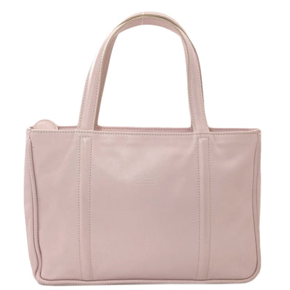 Longchamp logo Handbag Leather Ladies [Used]