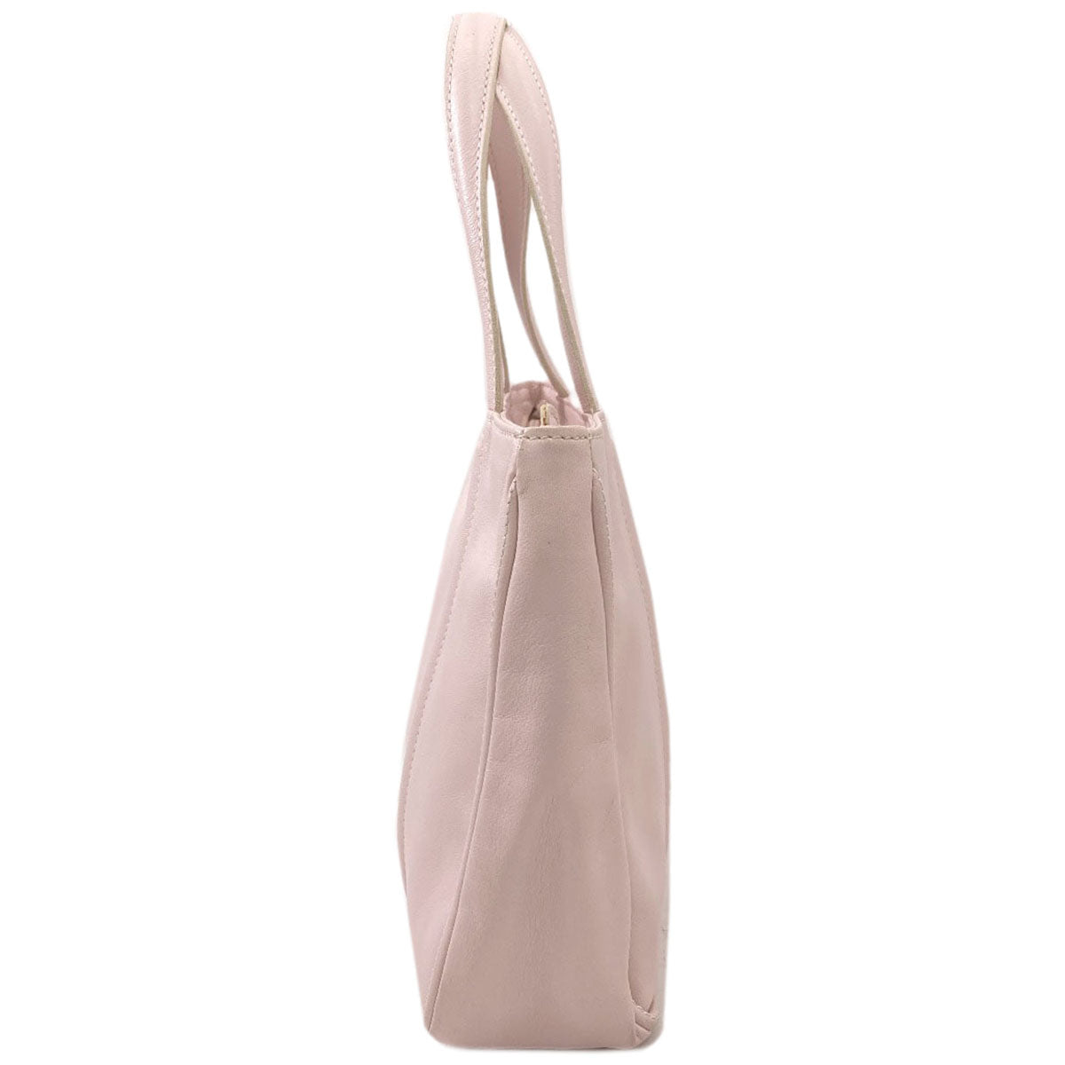 Longchamp logo Handbag Leather Ladies [Used]