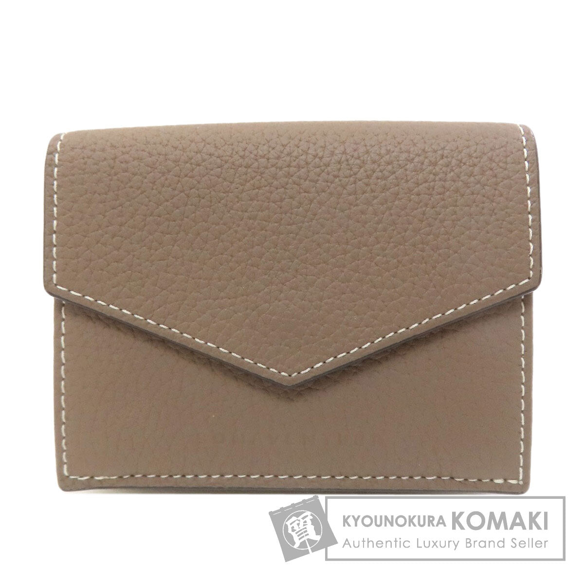 SELECT BAG Bonaventura Compact Tri-fold Wallet Bifold Wallet with Coin Pocket Leather Ladies [Used]