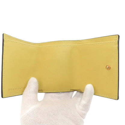 SELECT BAG Bonaventura Compact Tri-fold Wallet Bifold Wallet with Coin Pocket Leather Ladies [Used]