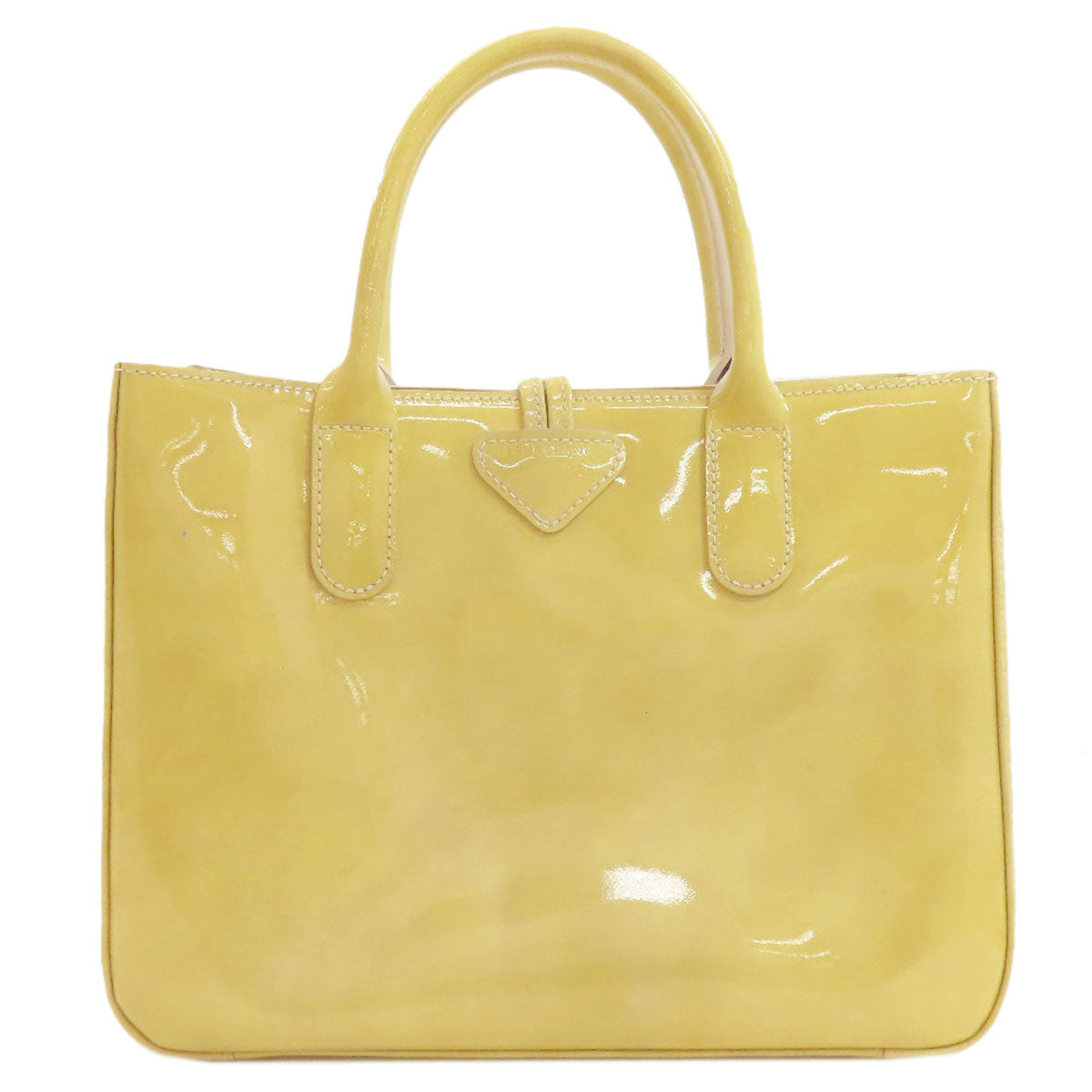 Longchamp Le Roseau 2WAY Handbag Enamel Ladies [Used]