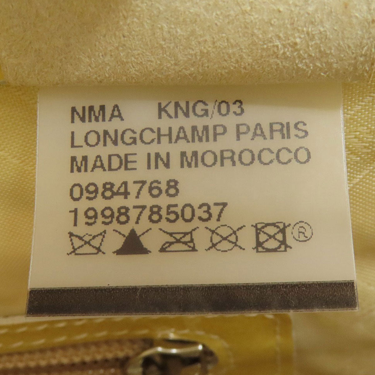 Longchamp Le Roseau 2WAY Handbag Enamel Ladies [Used]