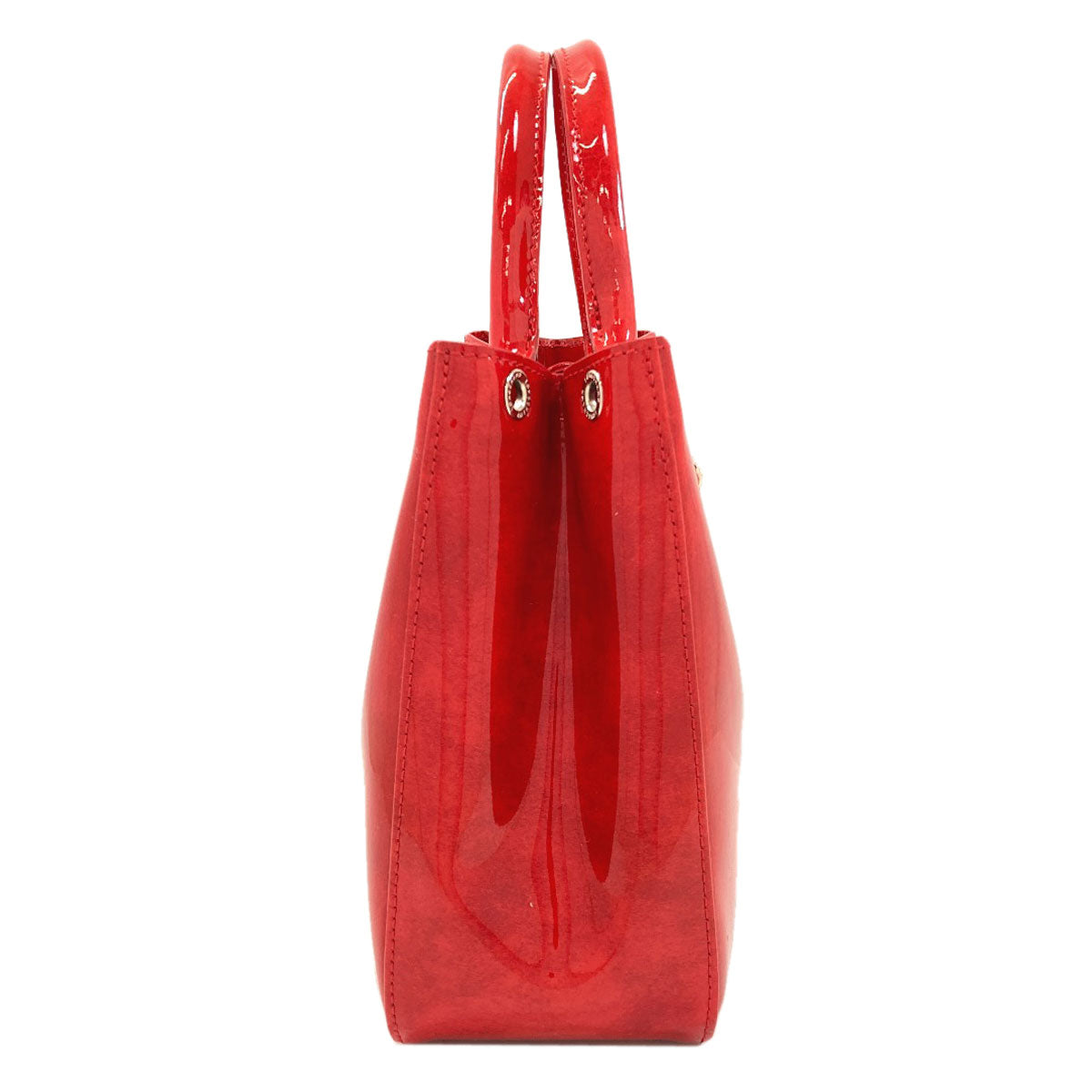 Longchamp Le Roseau 2WAY Handbag Enamel Ladies [Used]