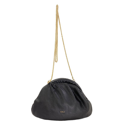 Furla logo Shoulder Bag Leather Ladies [Used]