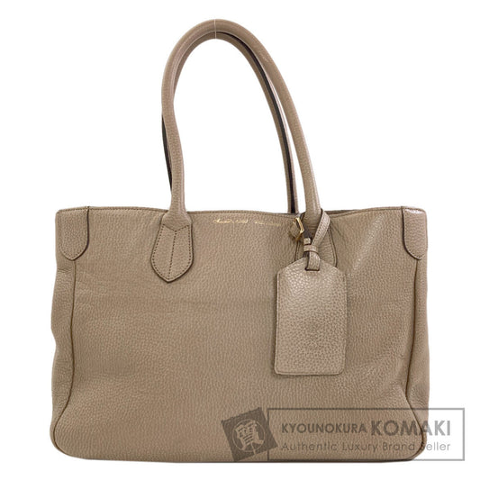 ADMJ logo Tote Bag Leather Ladies [Used]