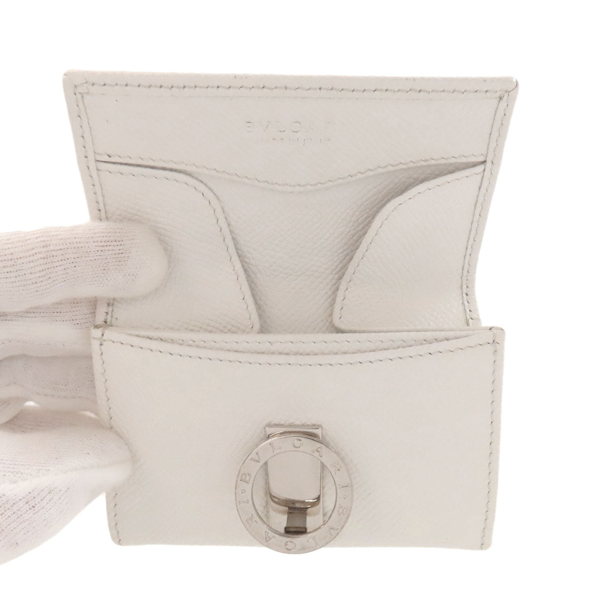 BVLGARI BVLGARI BVLGARI coin purse Leather Ladies [Used]