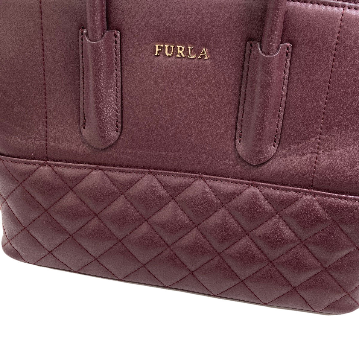 Furla 2WAY Tote Bag Leather Ladies [Used]
