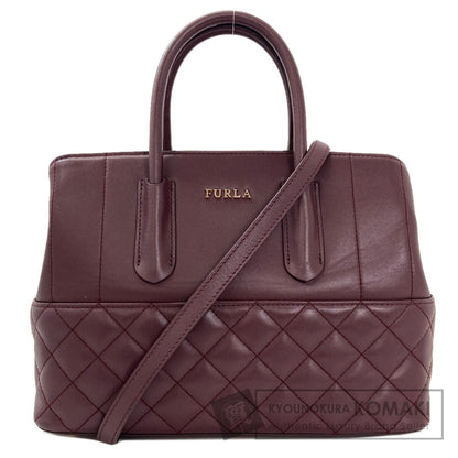 Furla 2WAY Tote Bag Leather Ladies [Used]
