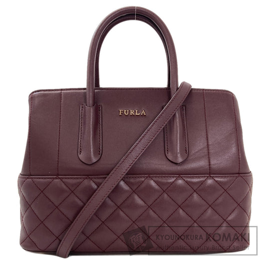 Furla 2WAY Tote Bag Leather Ladies [Used]