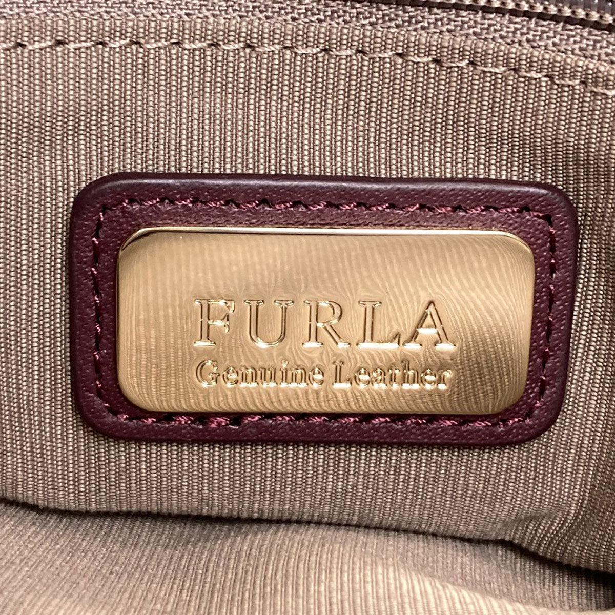 Furla 2WAY Tote Bag Leather Ladies [Used]