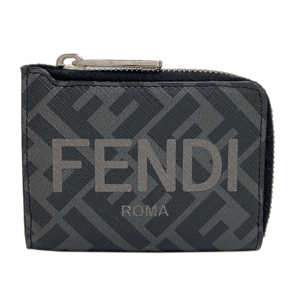 FENDI Zucca pattern coin purse PVC Ladies [Used]