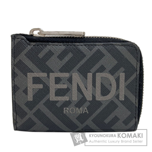 FENDI Zucca pattern coin purse PVC Ladies [Used]