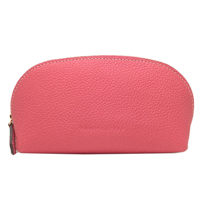 SELECT GOODS * For more information on brand bargains Cosmetics Pouch Leather Ladies [Used]