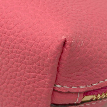 SELECT GOODS * For more information on brand bargains Cosmetics Pouch Leather Ladies [Used]