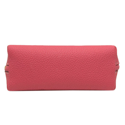 SELECT GOODS * For more information on brand bargains Cosmetics Pouch Leather Ladies [Used]