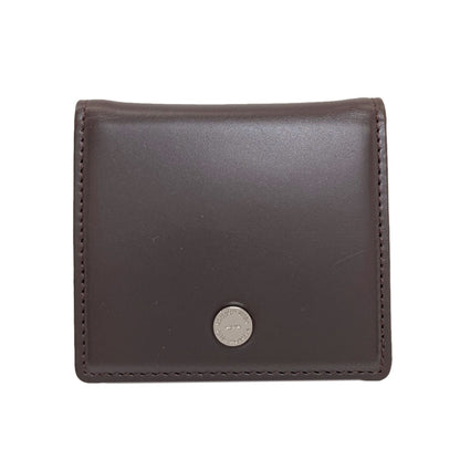 PELLE MORBIDA logo coin purse Leather Ladies [Used]
