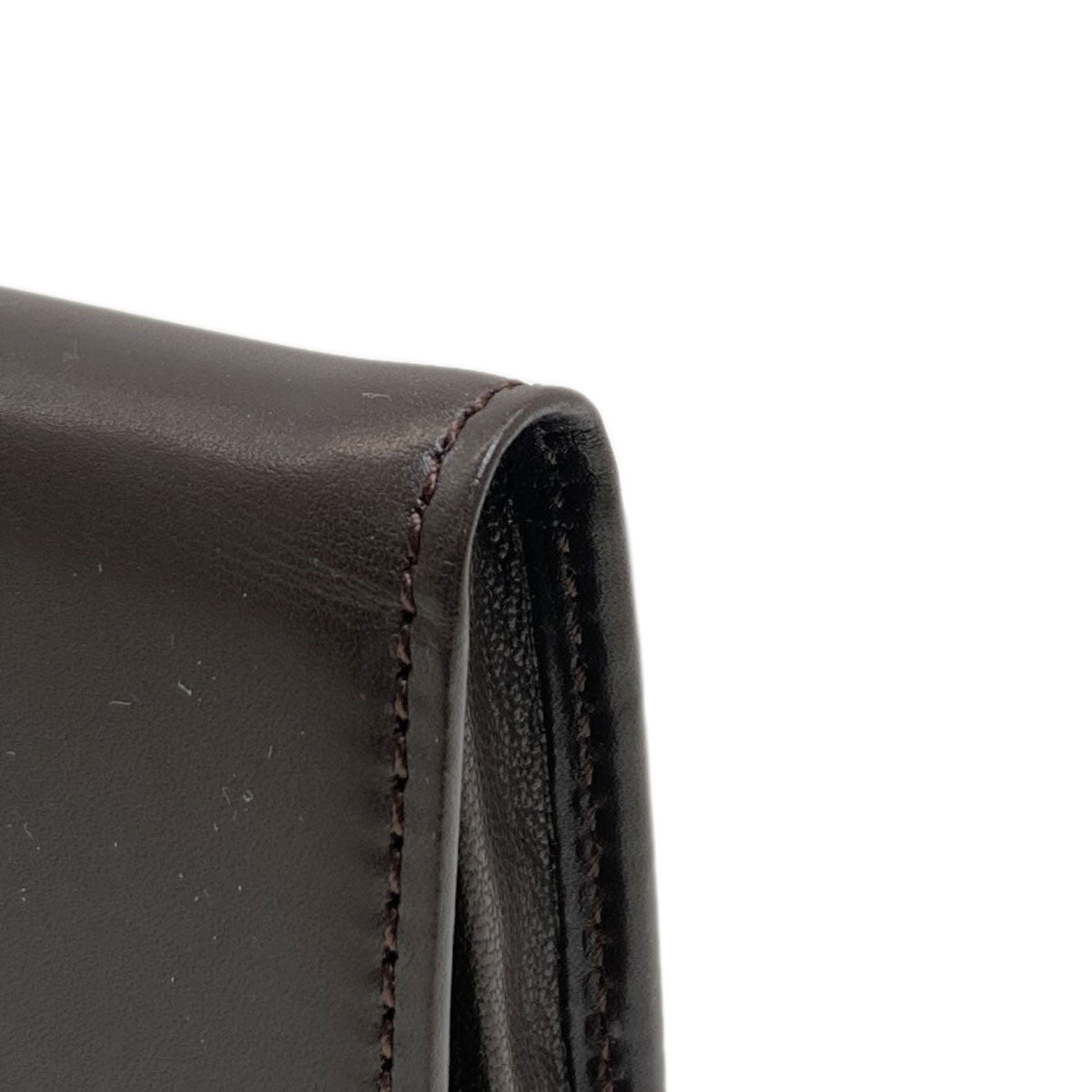 PELLE MORBIDA logo coin purse Leather Ladies [Used]