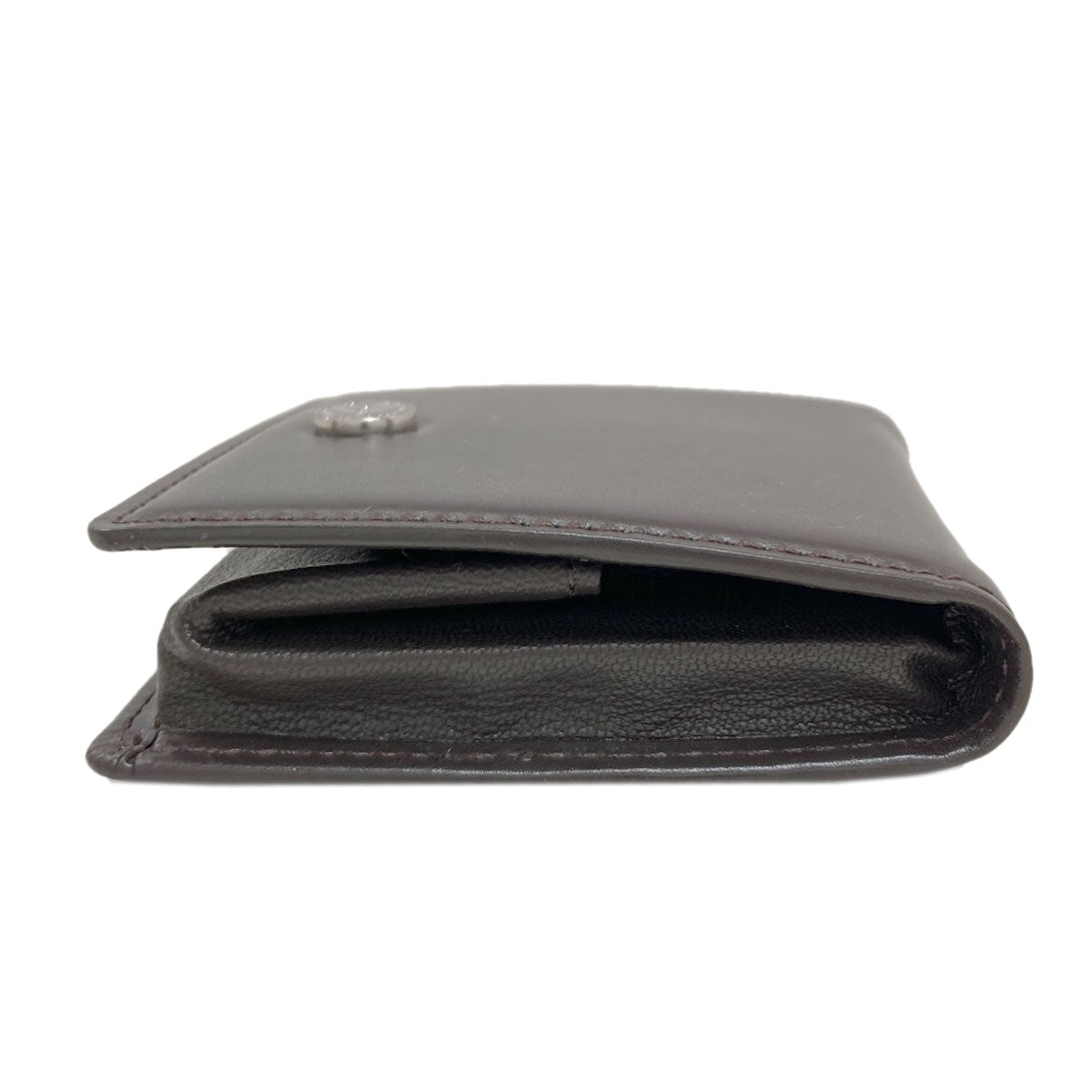 PELLE MORBIDA logo coin purse Leather Ladies [Used]