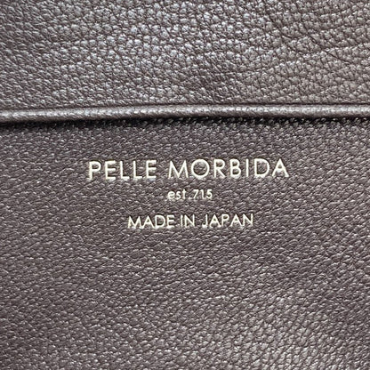 PELLE MORBIDA logo coin purse Leather Ladies [Used]
