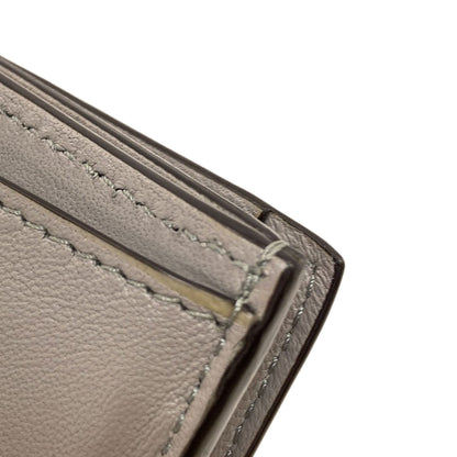 GIVENCHY logo Bifold Wallet with Coin Pocket Leather Ladies [Used]