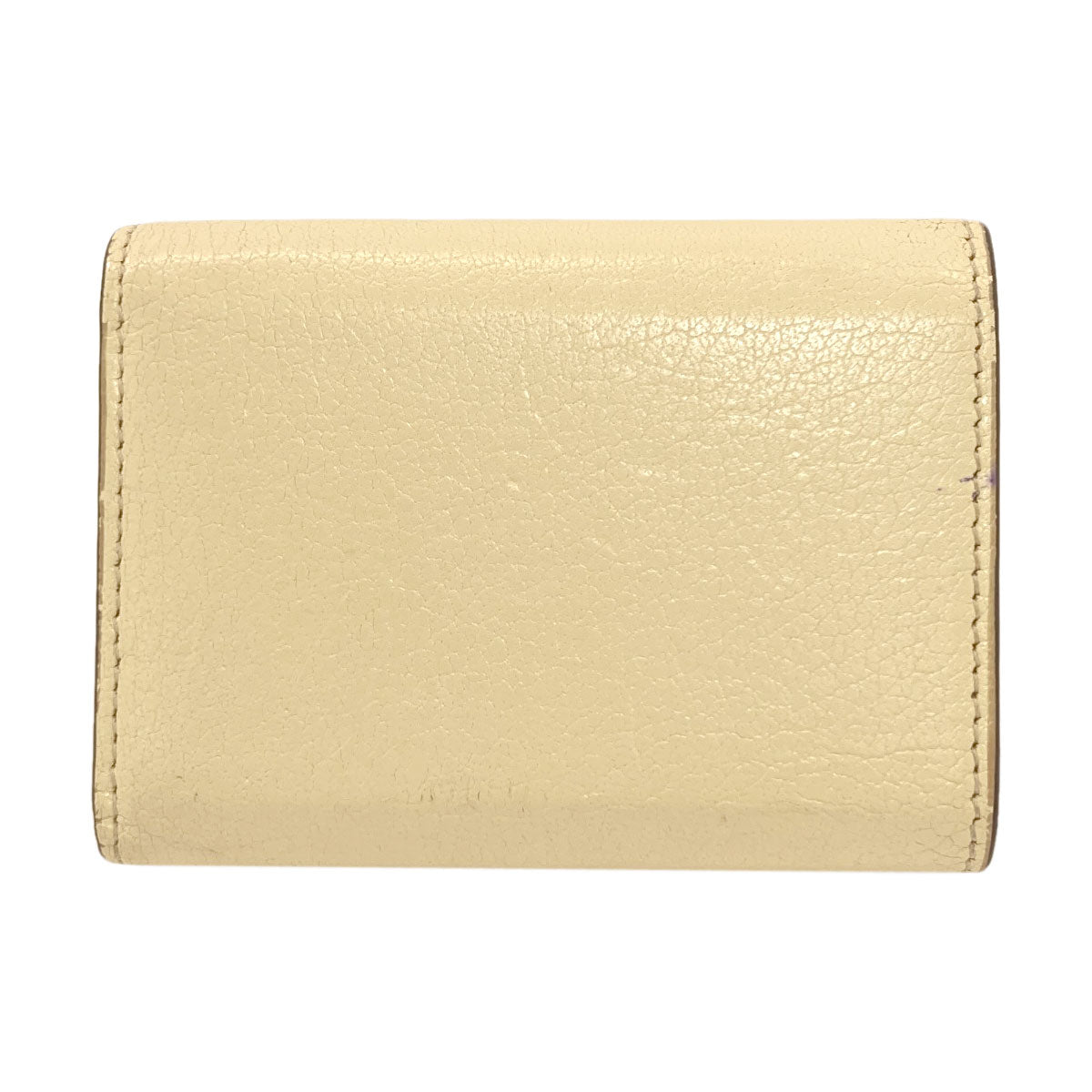 GIVENCHY logo Bifold Wallet with Coin Pocket Leather Ladies [Used]
