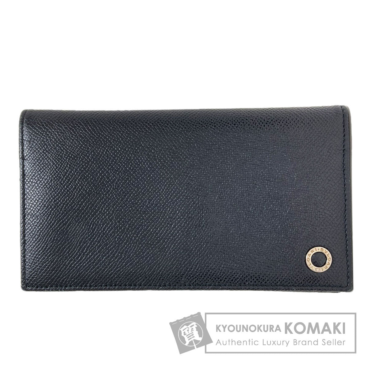 BVLGARI BVLGARI BVLGARI Long wallet (with coin pocket) Leather mens [Used]