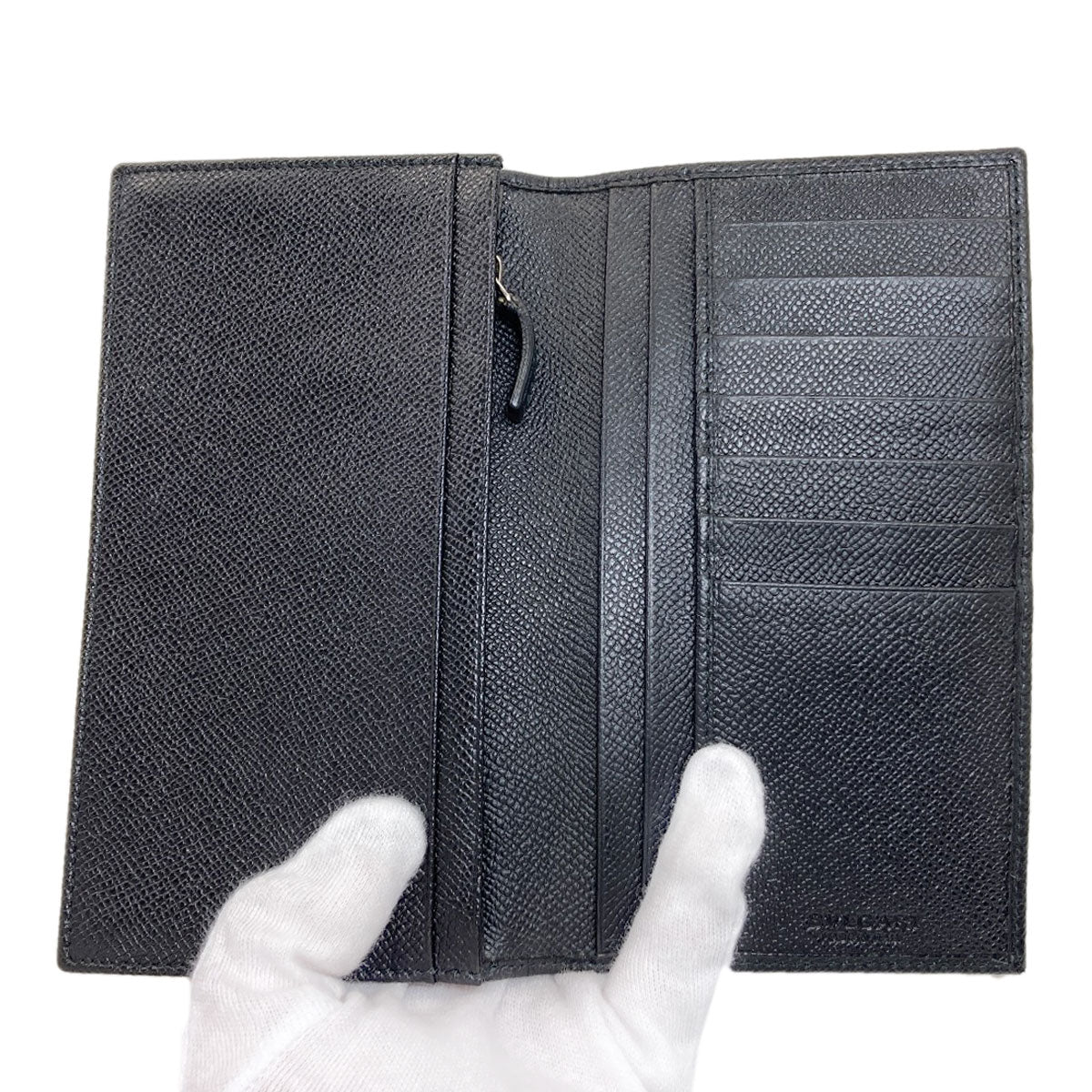 BVLGARI BVLGARI BVLGARI Long wallet (with coin pocket) Leather mens [Used]