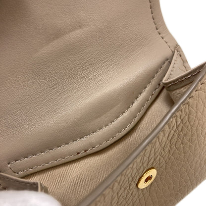 CHLOE Abbey Bifold Wallet with Coin Pocket Leather Ladies [Used]