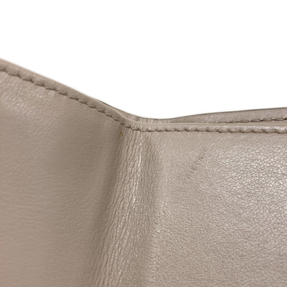 CHLOE Abbey Bifold Wallet with Coin Pocket Leather Ladies [Used]