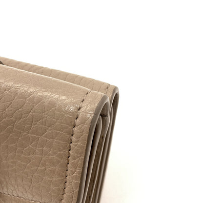 CHLOE Abbey Bifold Wallet with Coin Pocket Leather Ladies [Used]