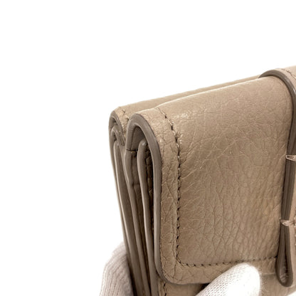 CHLOE Abbey Bifold Wallet with Coin Pocket Leather Ladies [Used]