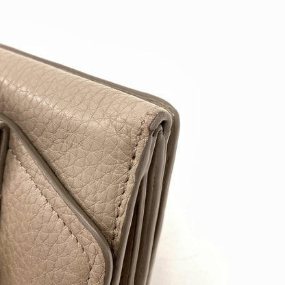 CHLOE Abbey Bifold Wallet with Coin Pocket Leather Ladies [Used]