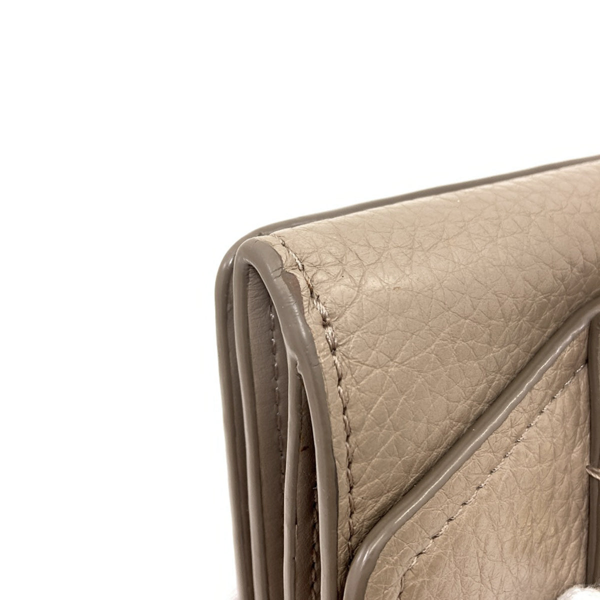 CHLOE Abbey Bifold Wallet with Coin Pocket Leather Ladies [Used]