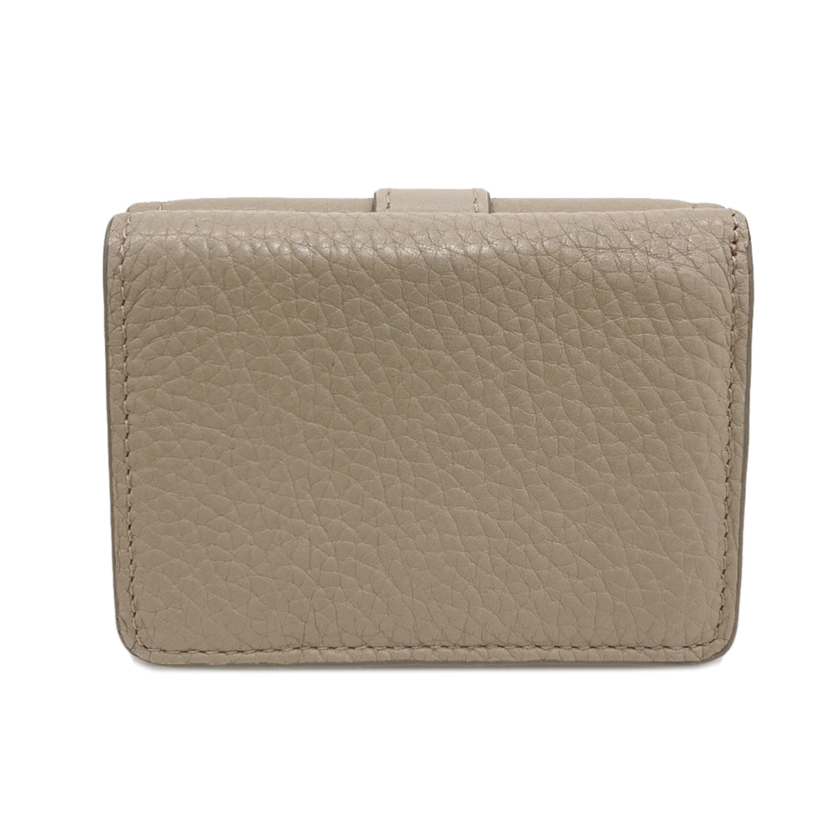 CHLOE Abbey Bifold Wallet with Coin Pocket Leather Ladies [Used]