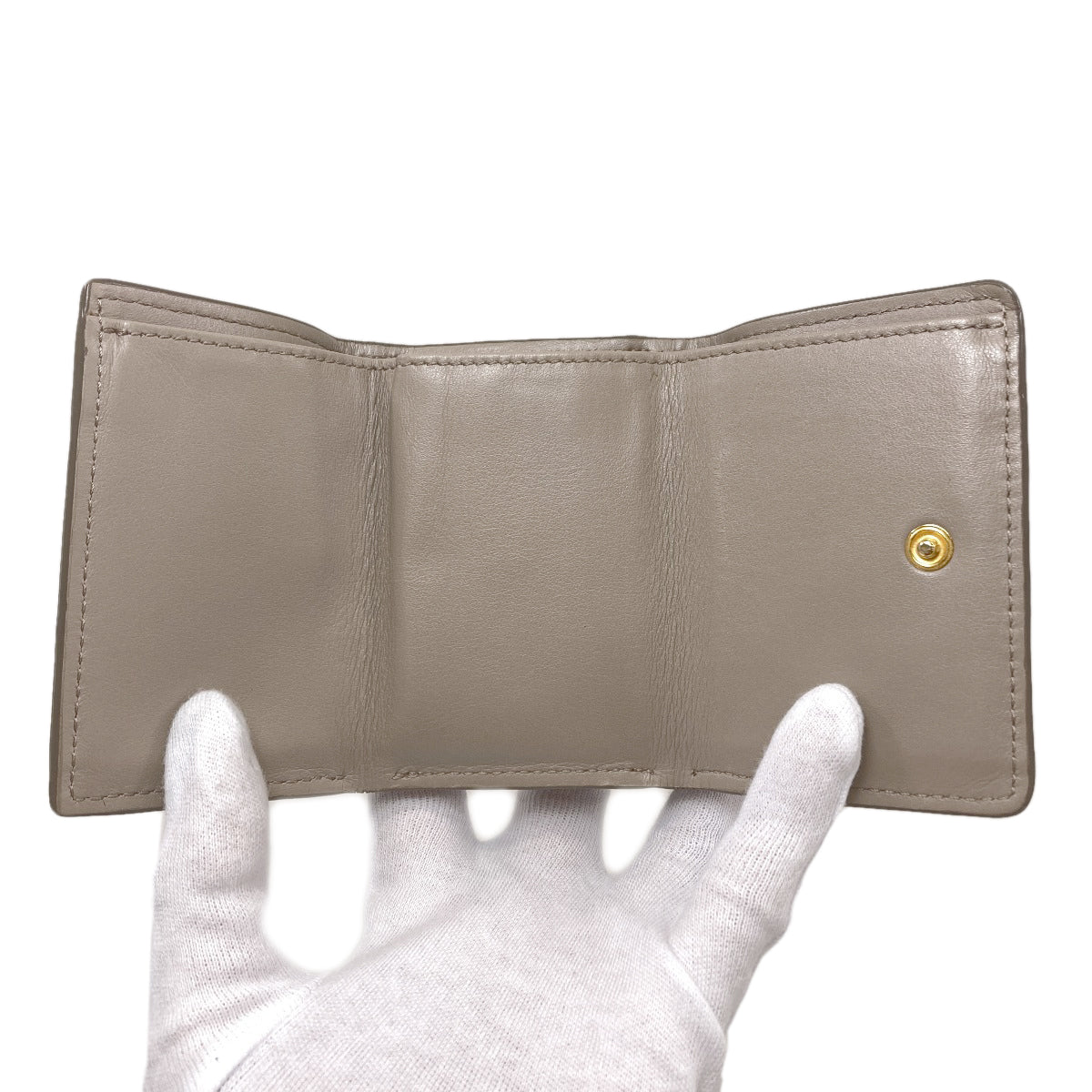 CHLOE Abbey Bifold Wallet with Coin Pocket Leather Ladies [Used]