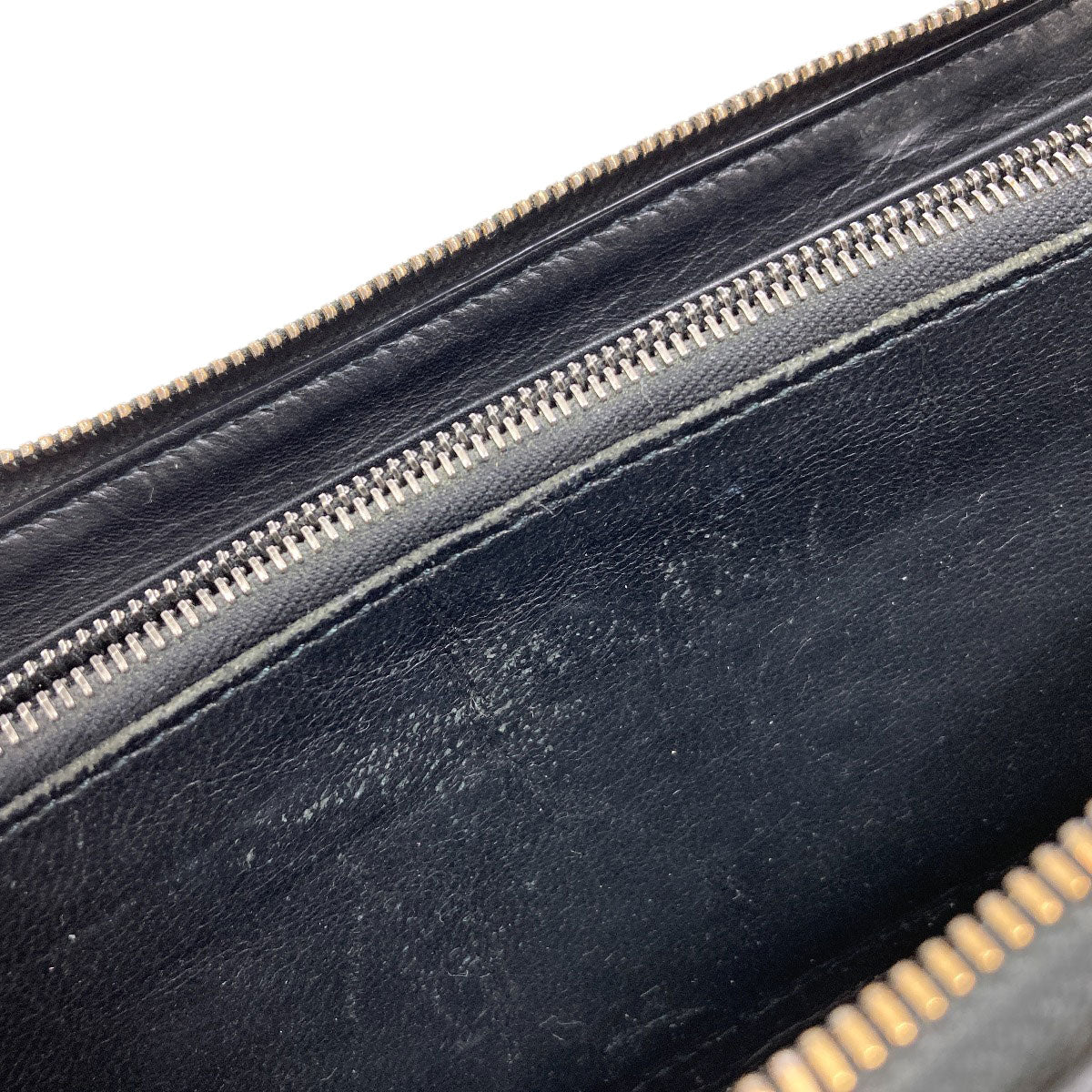BOTTEGA VENETA Intrecciato Long wallet (with coin pocket) Leather Ladies [Used]