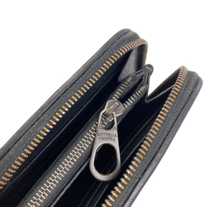 BOTTEGA VENETA Intrecciato Long wallet (with coin pocket) Leather Ladies [Used]