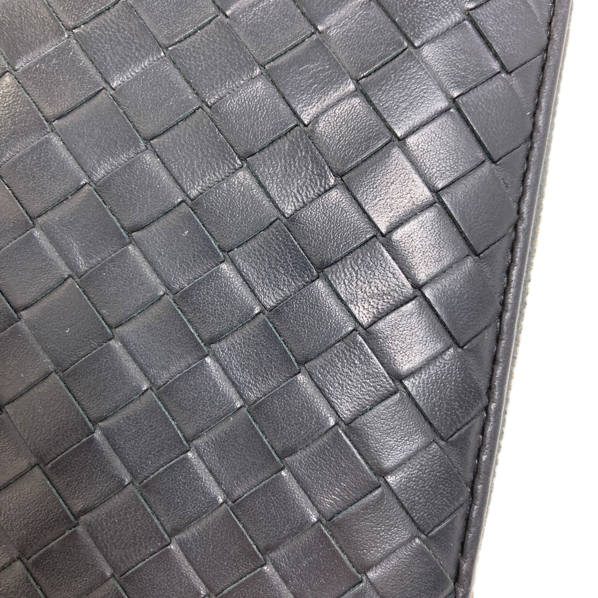 BOTTEGA VENETA Intrecciato Long wallet (with coin pocket) Leather Ladies [Used]