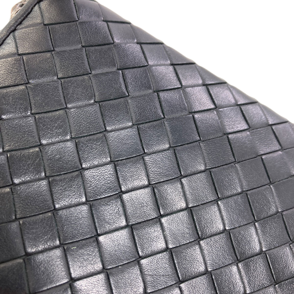 BOTTEGA VENETA Intrecciato Long wallet (with coin pocket) Leather Ladies [Used]
