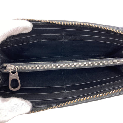 BOTTEGA VENETA Intrecciato Long wallet (with coin pocket) Leather Ladies [Used]