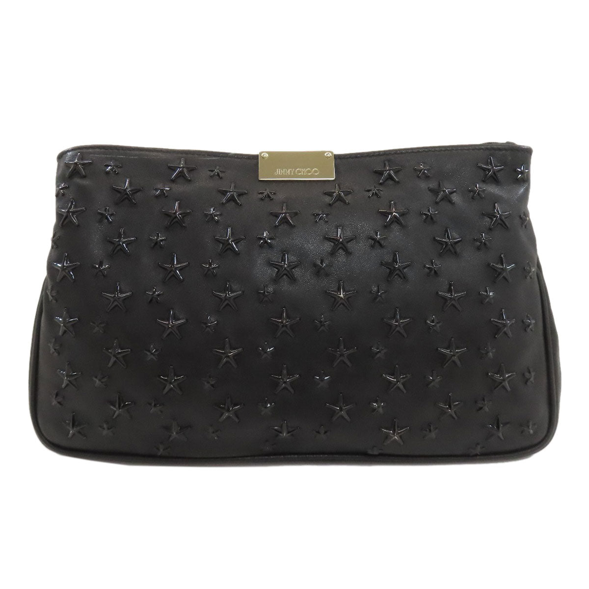 Jimmy Choo Star motif Clutch bag Lambskin Ladies [Used]
