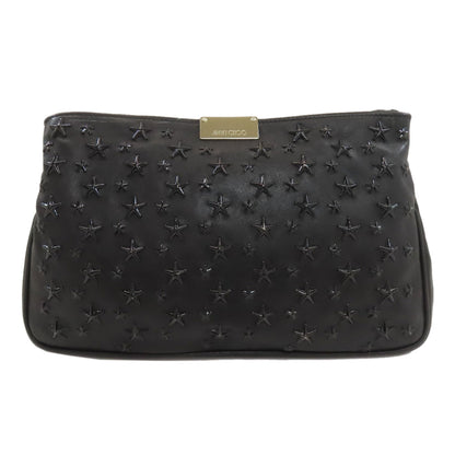 Jimmy Choo Star motif Clutch bag Lambskin Ladies [Used]