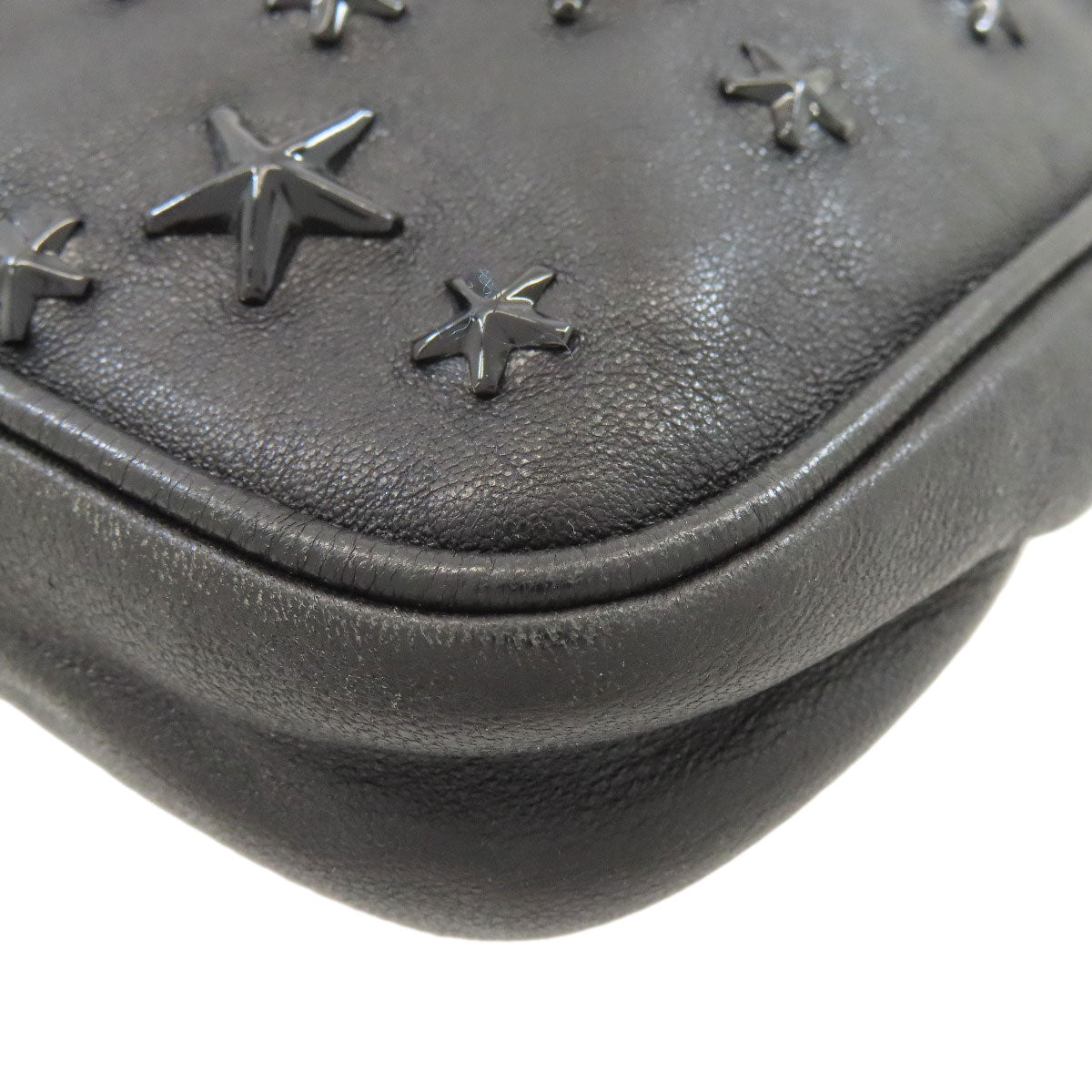 Jimmy Choo Star motif Clutch bag Lambskin Ladies [Used]