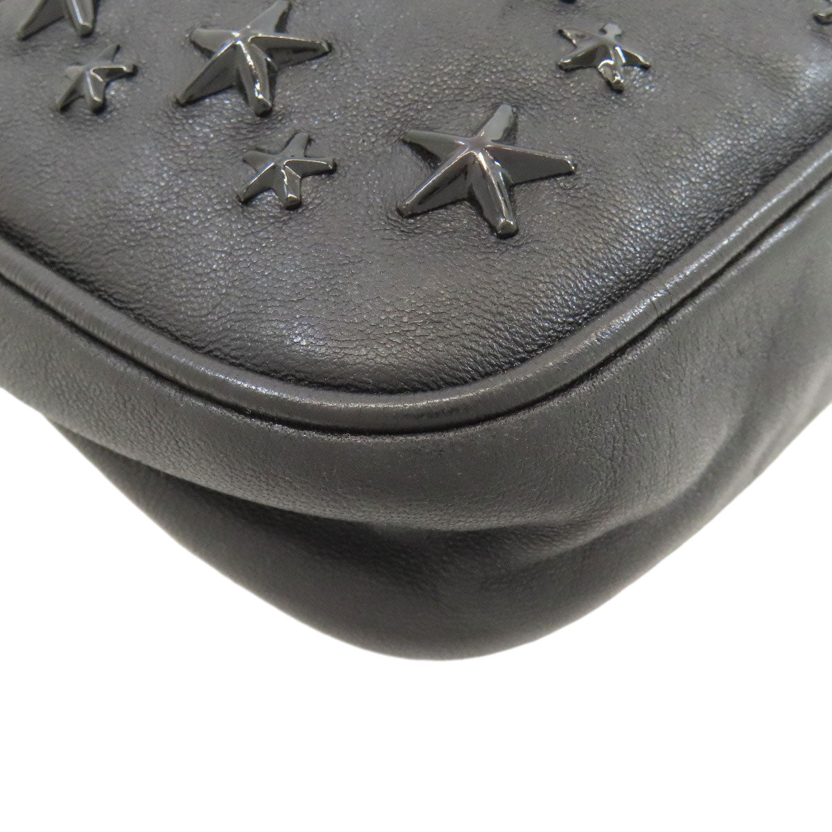 Jimmy Choo Star motif Clutch bag Lambskin Ladies [Used]